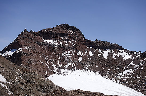 The summit of Mount Kenya