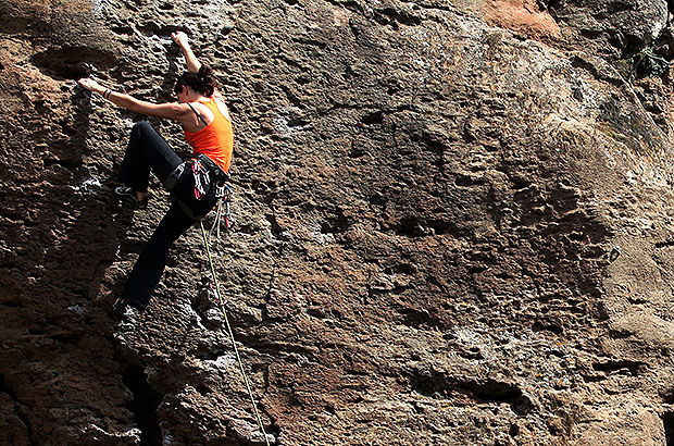 Rockclimbing in Tenerife