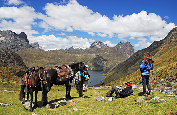 Trekking in the Cordillera Huayhuash - the highest standard of mountain experiences
