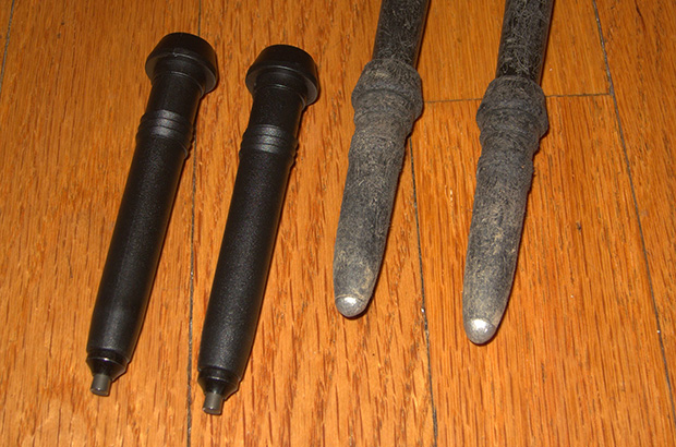 The tip of trekking poles - as it wears out, it is possible to replace it and extend the service life of trekking poles