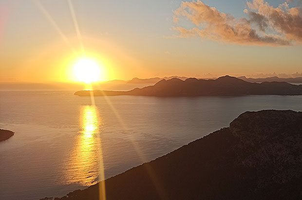 Sunset at Cape Formentor