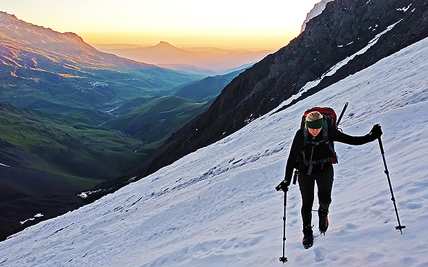 Восхождение на вершину Базардюзу в Дагестане, Кавказ